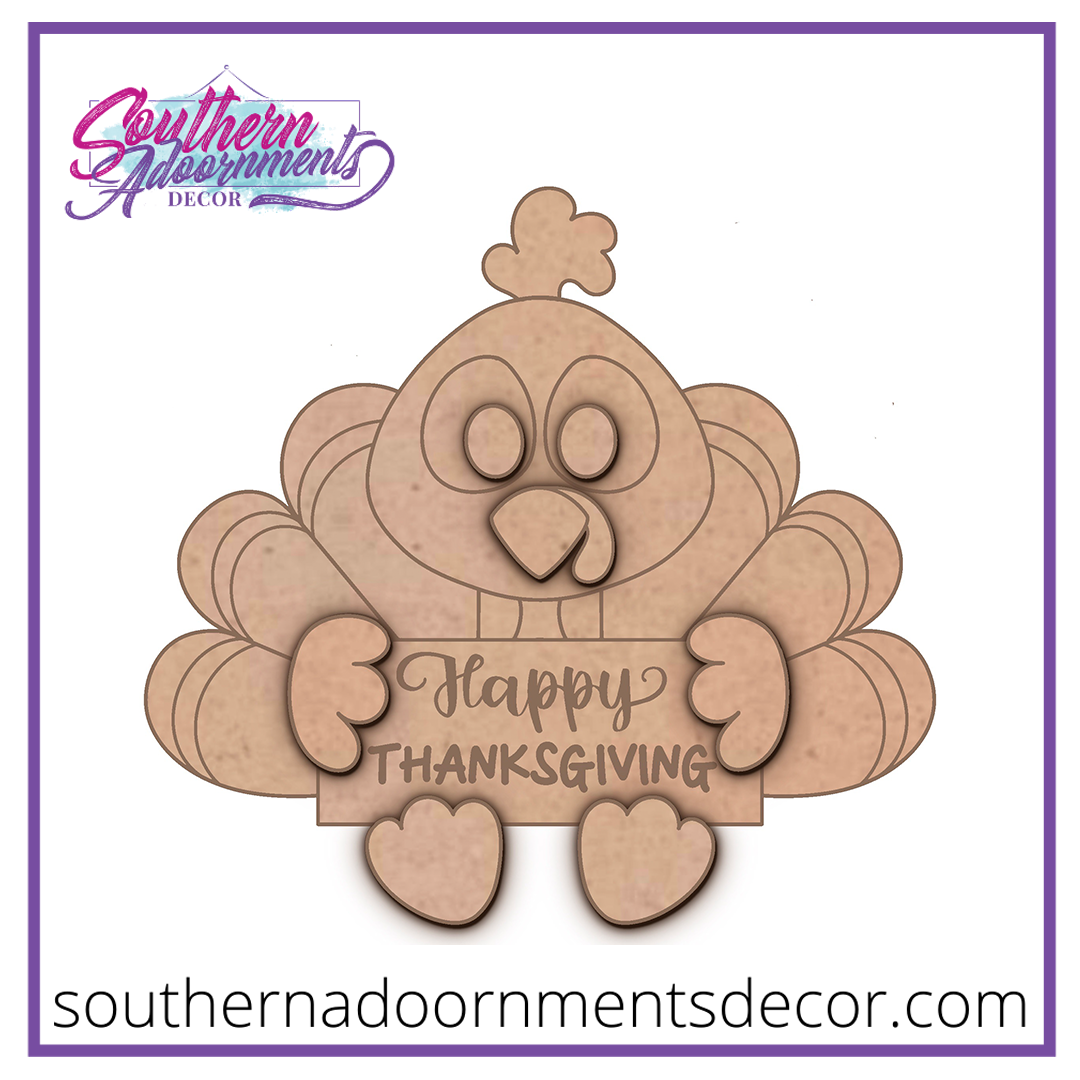 Cute Turkey Blank