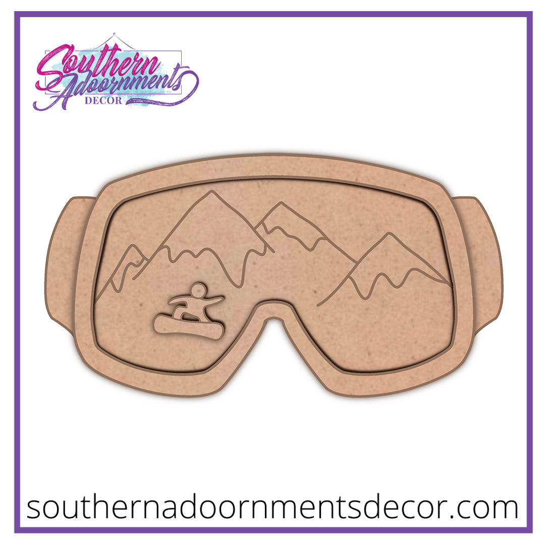 Snow Goggles Blank