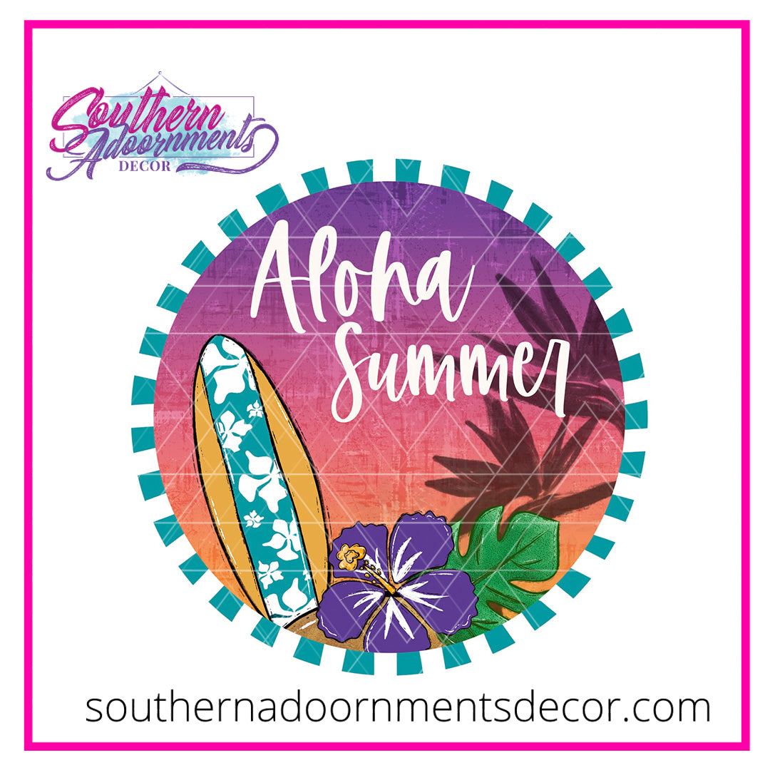 Aloha Summer Blank
