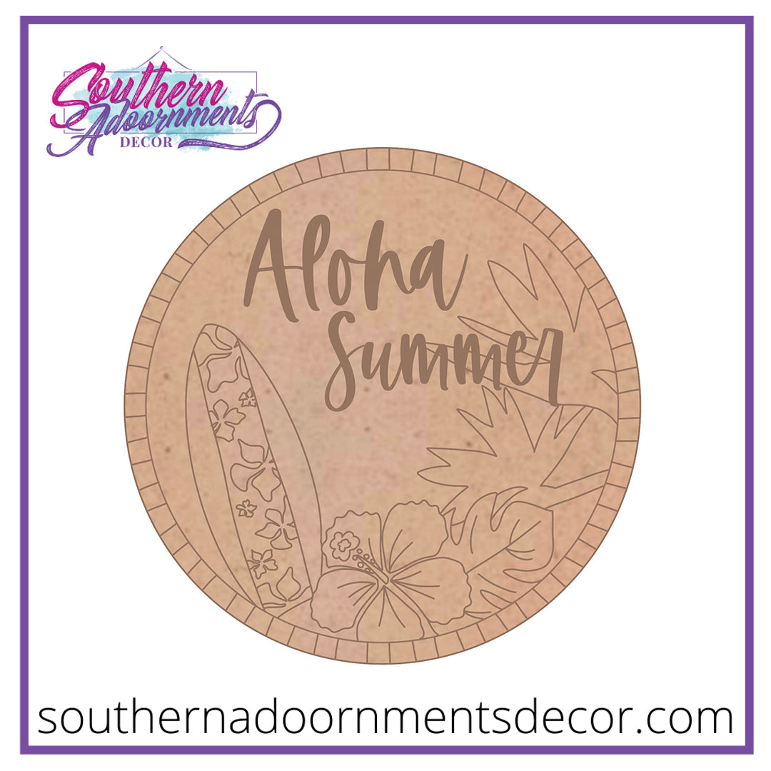 Aloha Summer Blank