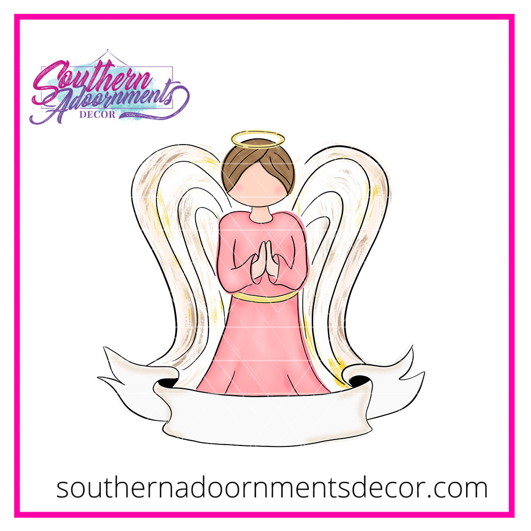 Angel Banner Blank