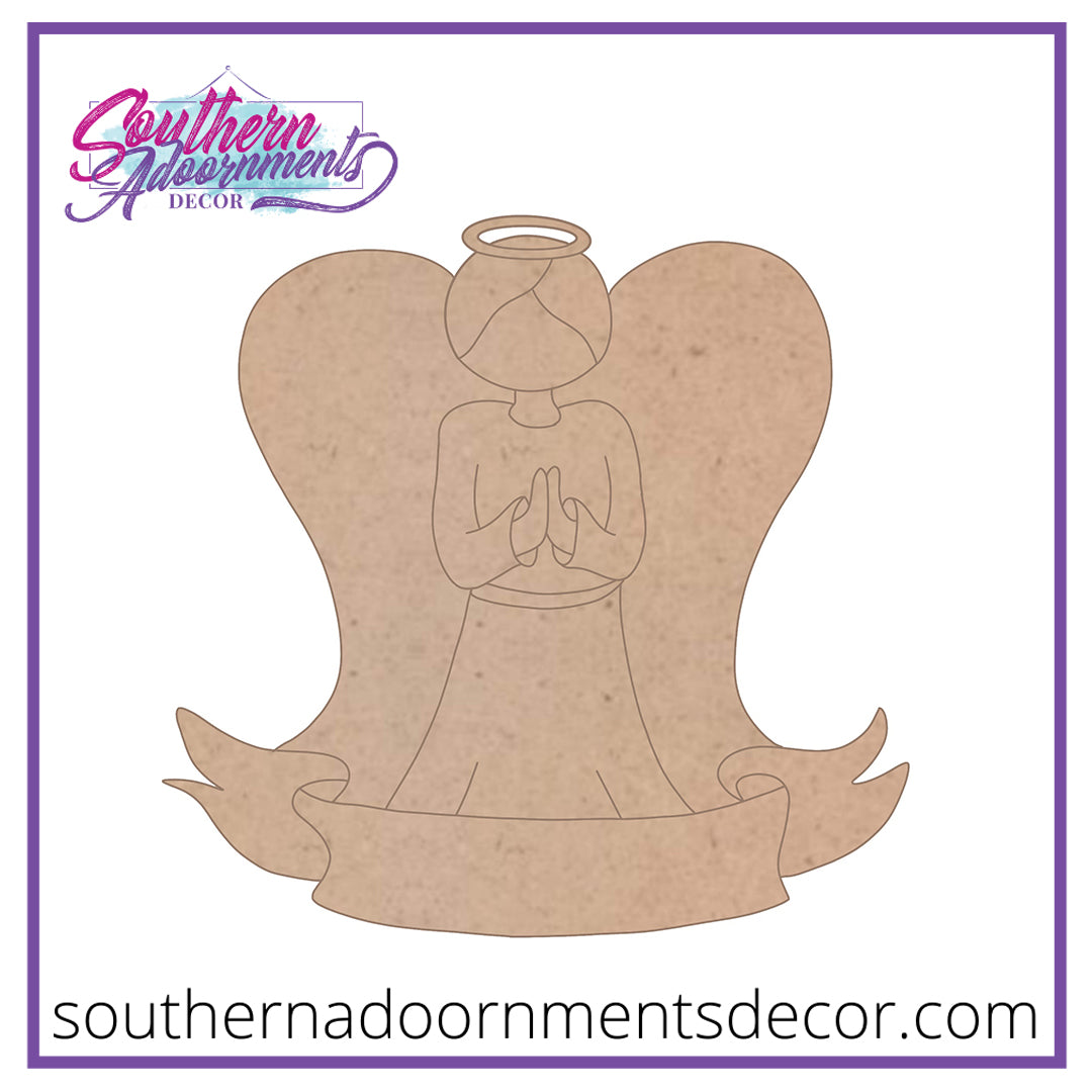 Angel Banner Blank