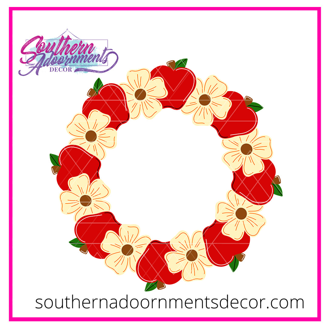 Apple Wreath Blank