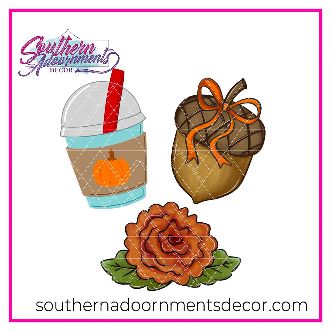 Autumn Attachment Bundle Blank