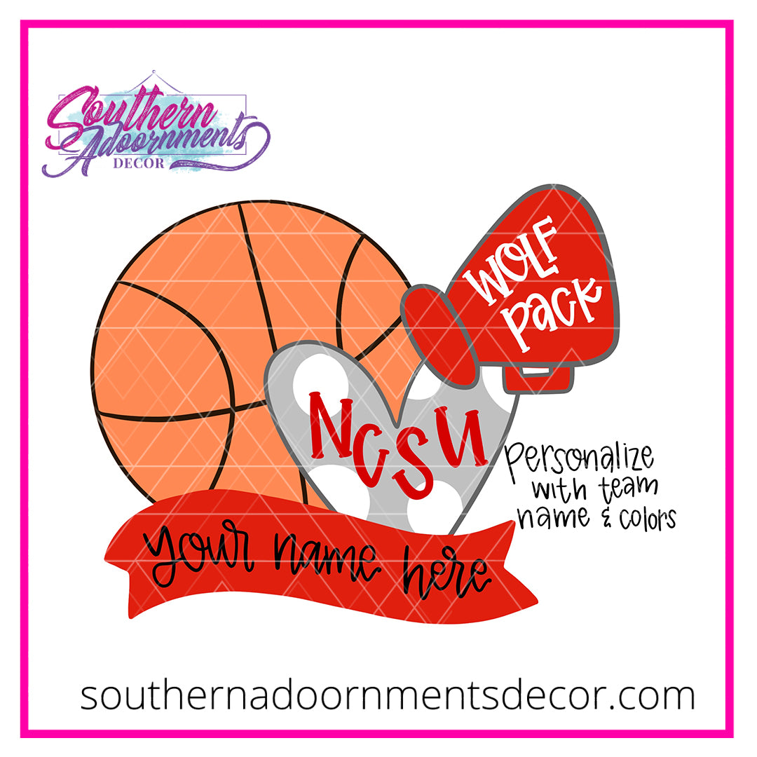 Basketball Cheer Blank