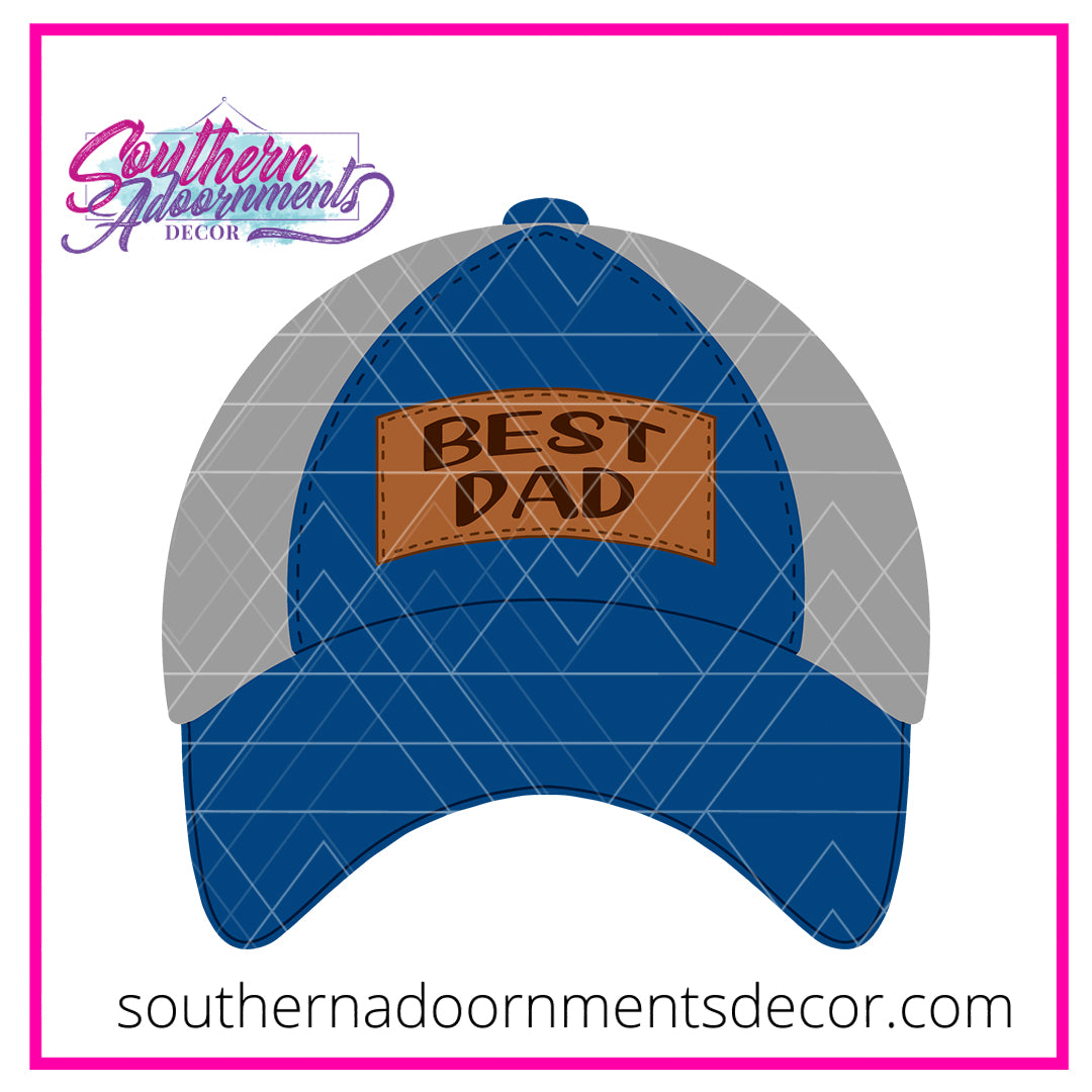 Best Dad Ballcap Blank