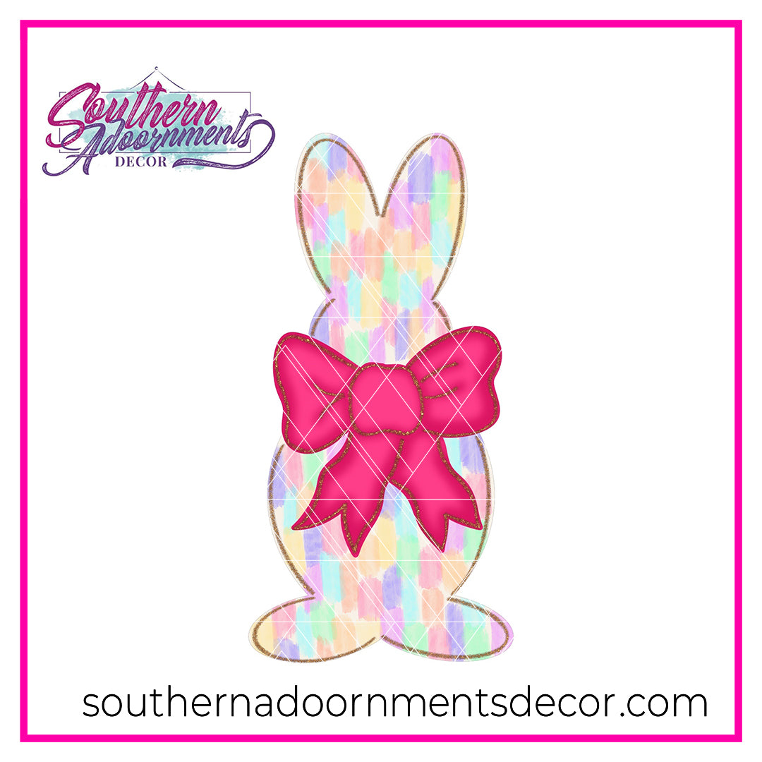 Big Bow Bunny Blank
