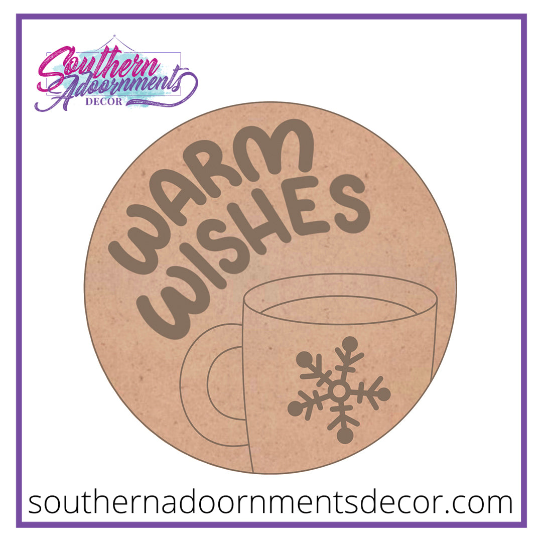 Big Cocoa on Round Blank