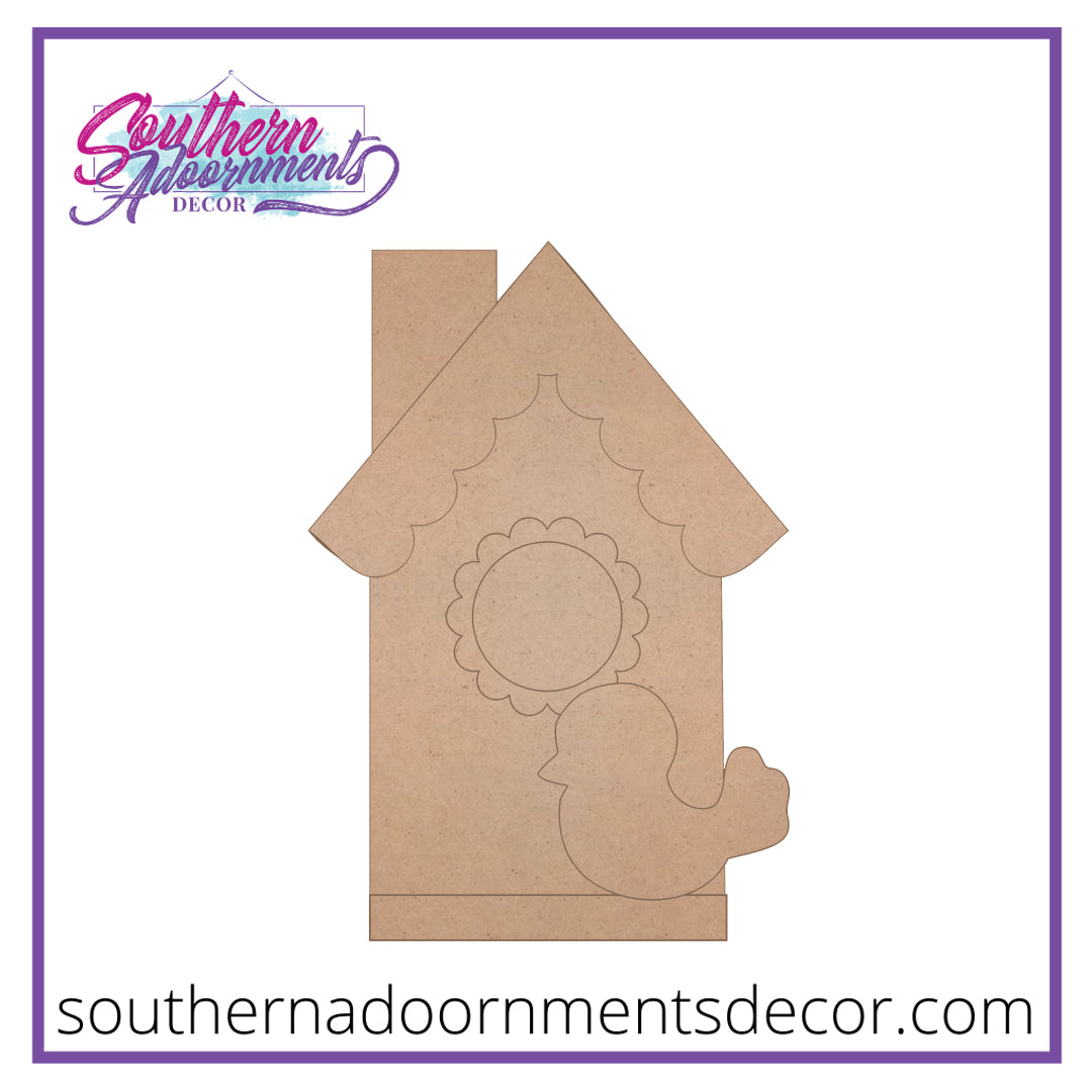 Birdhouse Wooden BLANK