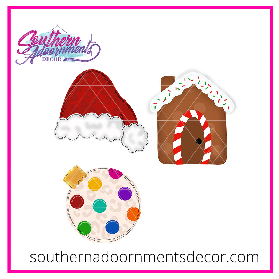 Christmas Attachment Bundle Blank