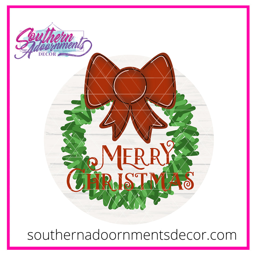 Christmas Wreath Blank