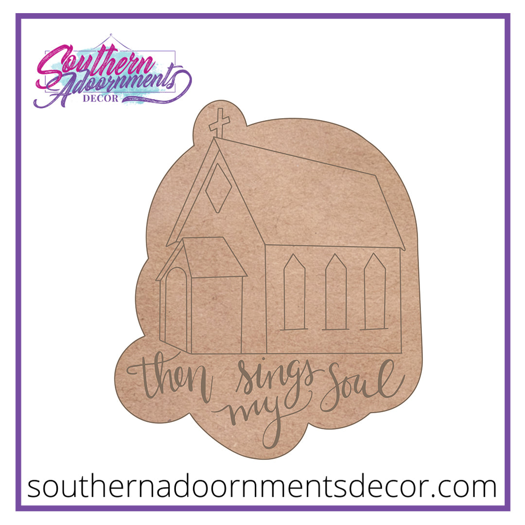 Church Wooden BLANK