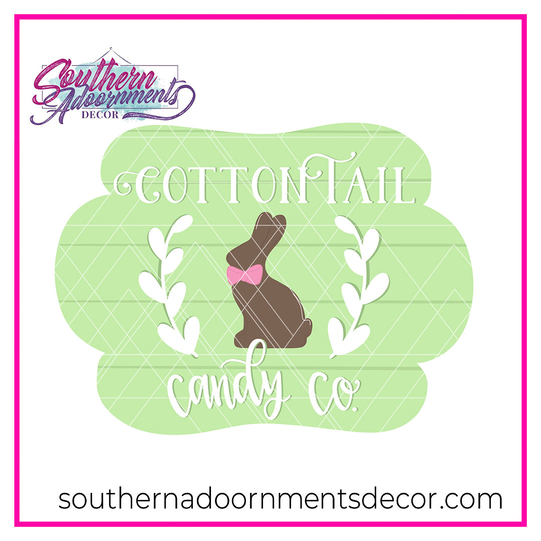 Cottontail Candy Co Blank