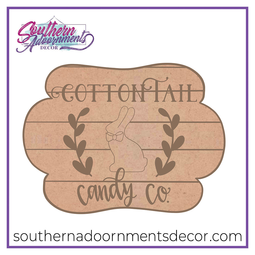 Cottontail Candy Co Blank