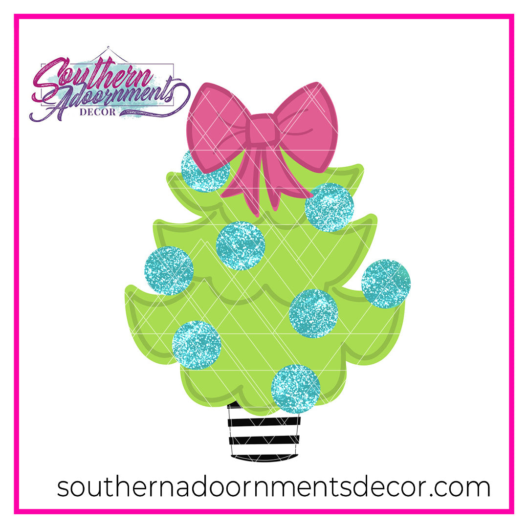 Cute Chunky Tree Blank