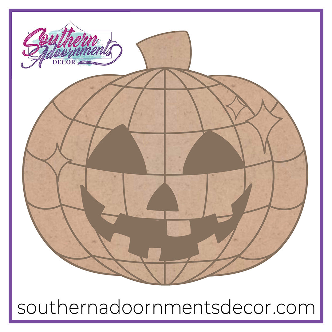 Disco Jack O' Lantern Blank