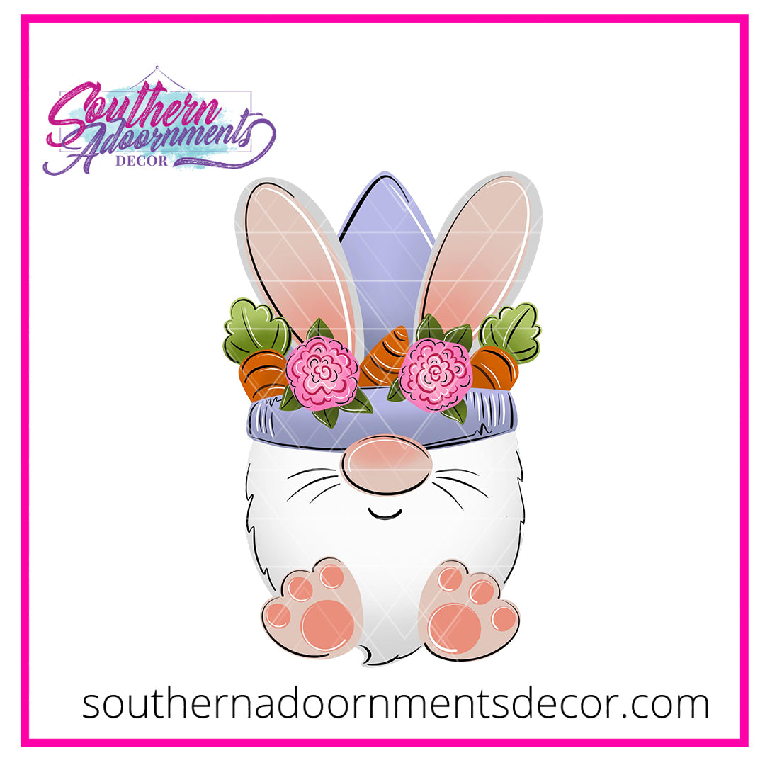Easter Bunny Gnome Blank