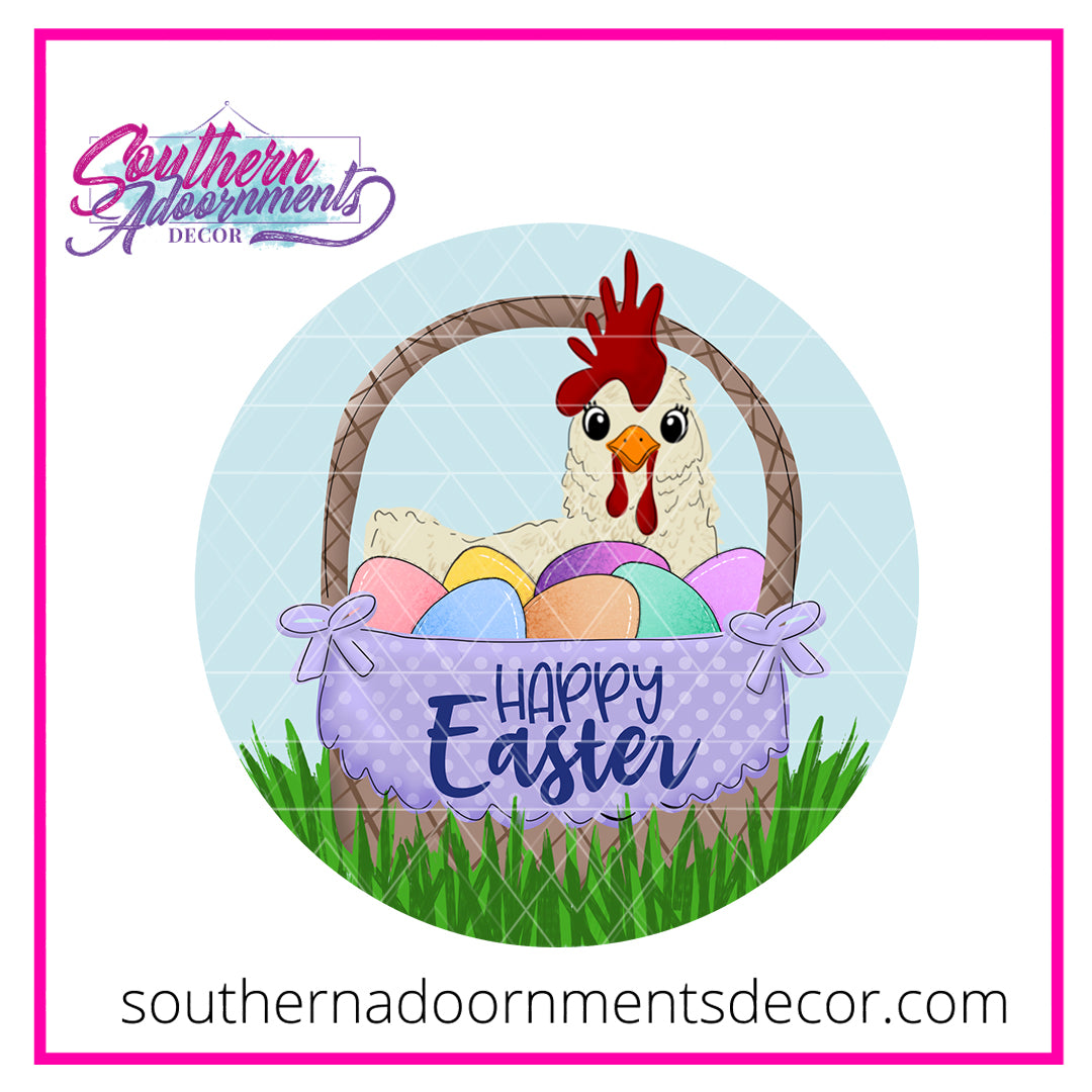 Easter Henrietta Blank