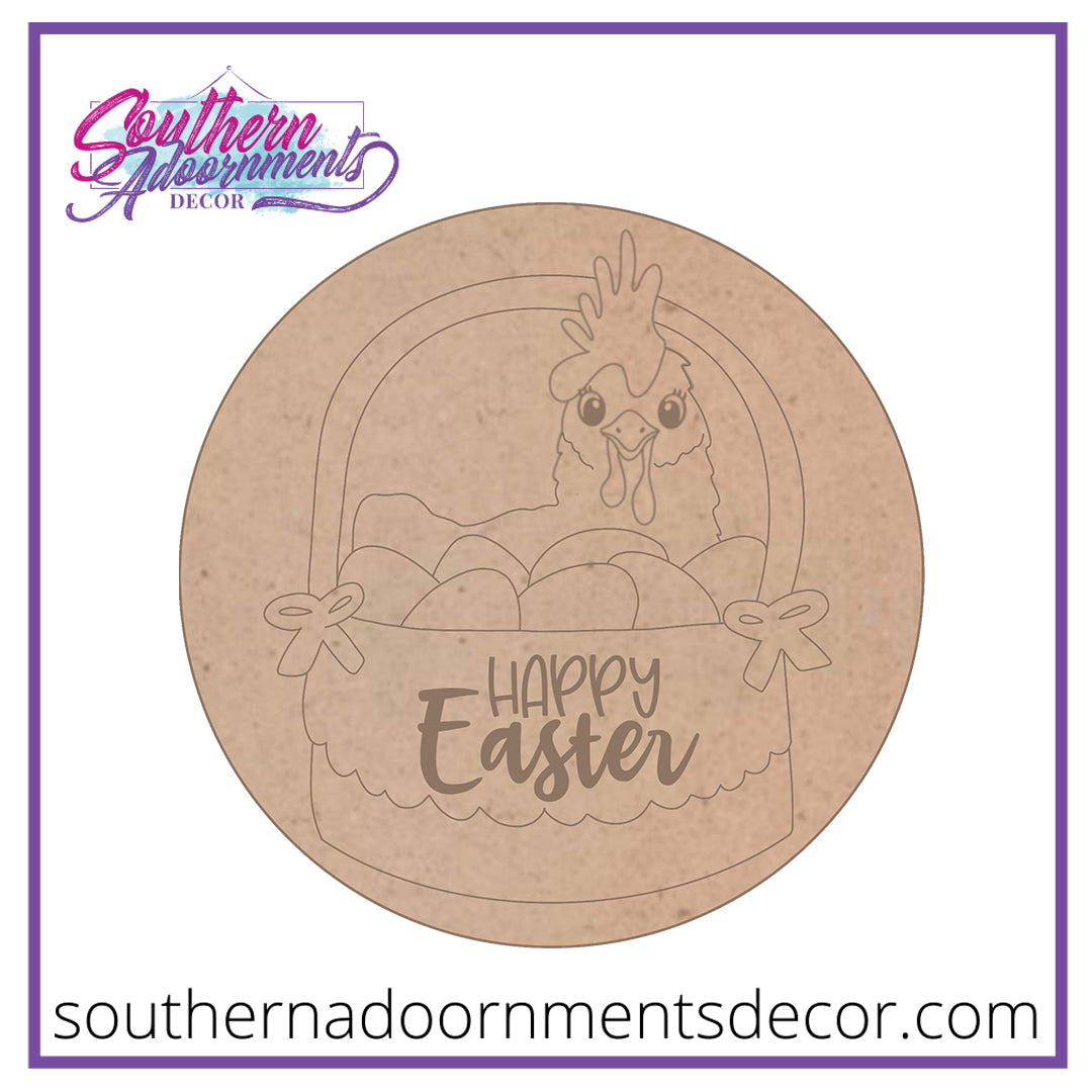 Easter Henrietta Blank
