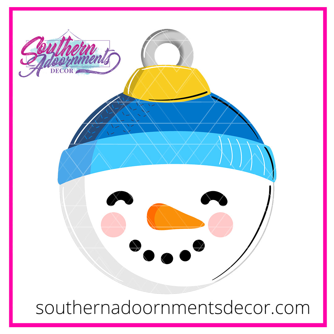 Frosty Ornament Blank