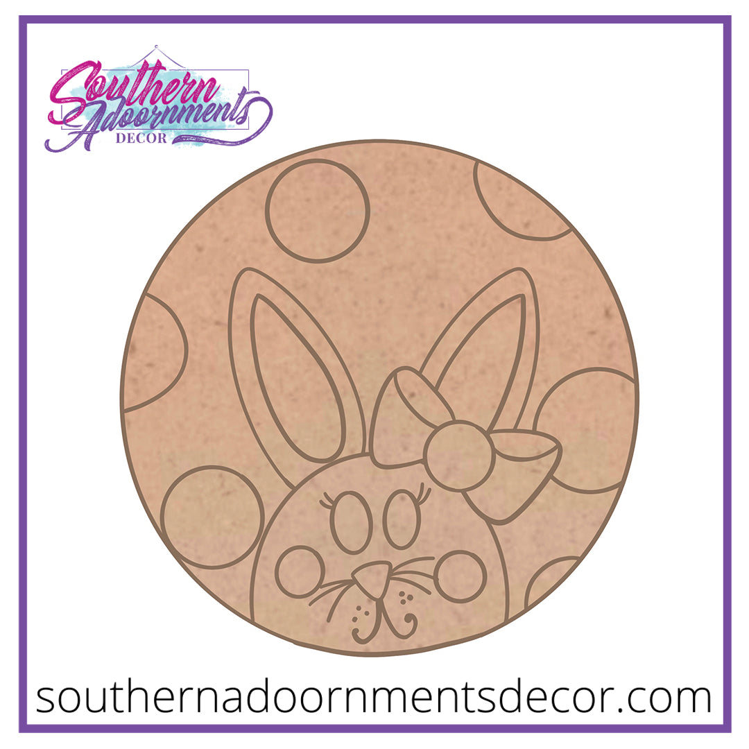 Girl Bunny Blank