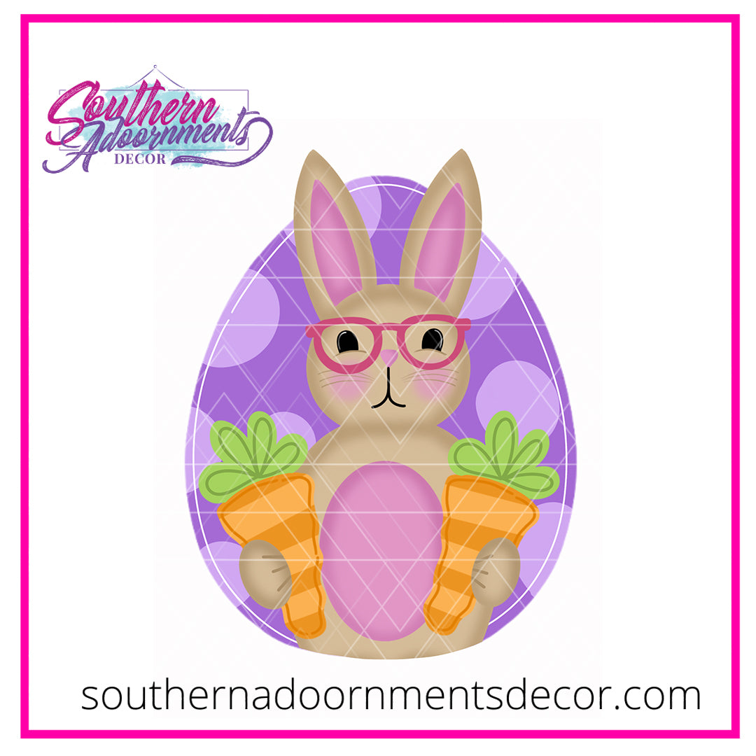 Glasses Bunny Blank
