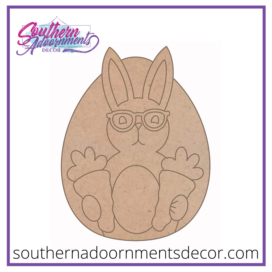 Glasses Bunny Blank
