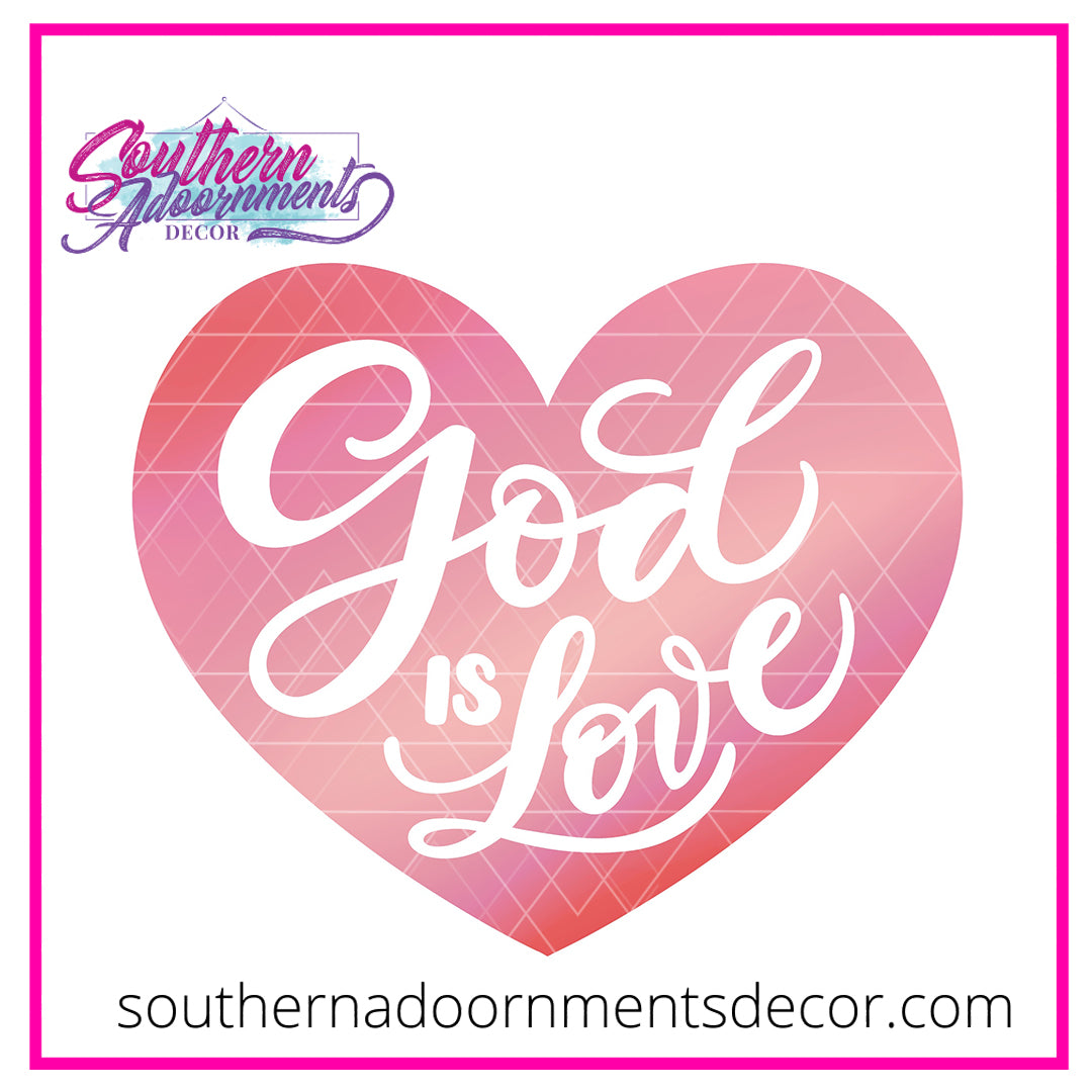 God is Love Blank