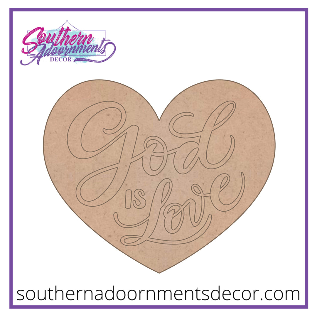 God is Love Blank