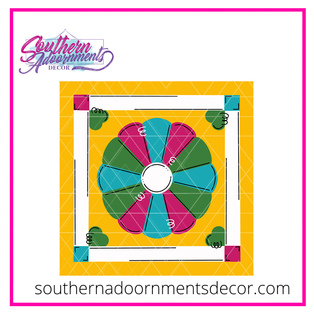 Grandma's Quilt Piece Blank