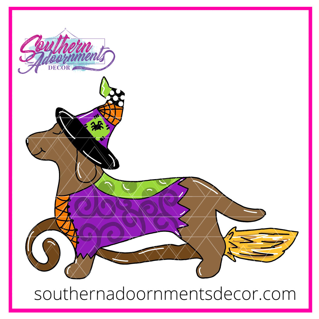 Halloweenie Wooden Blank