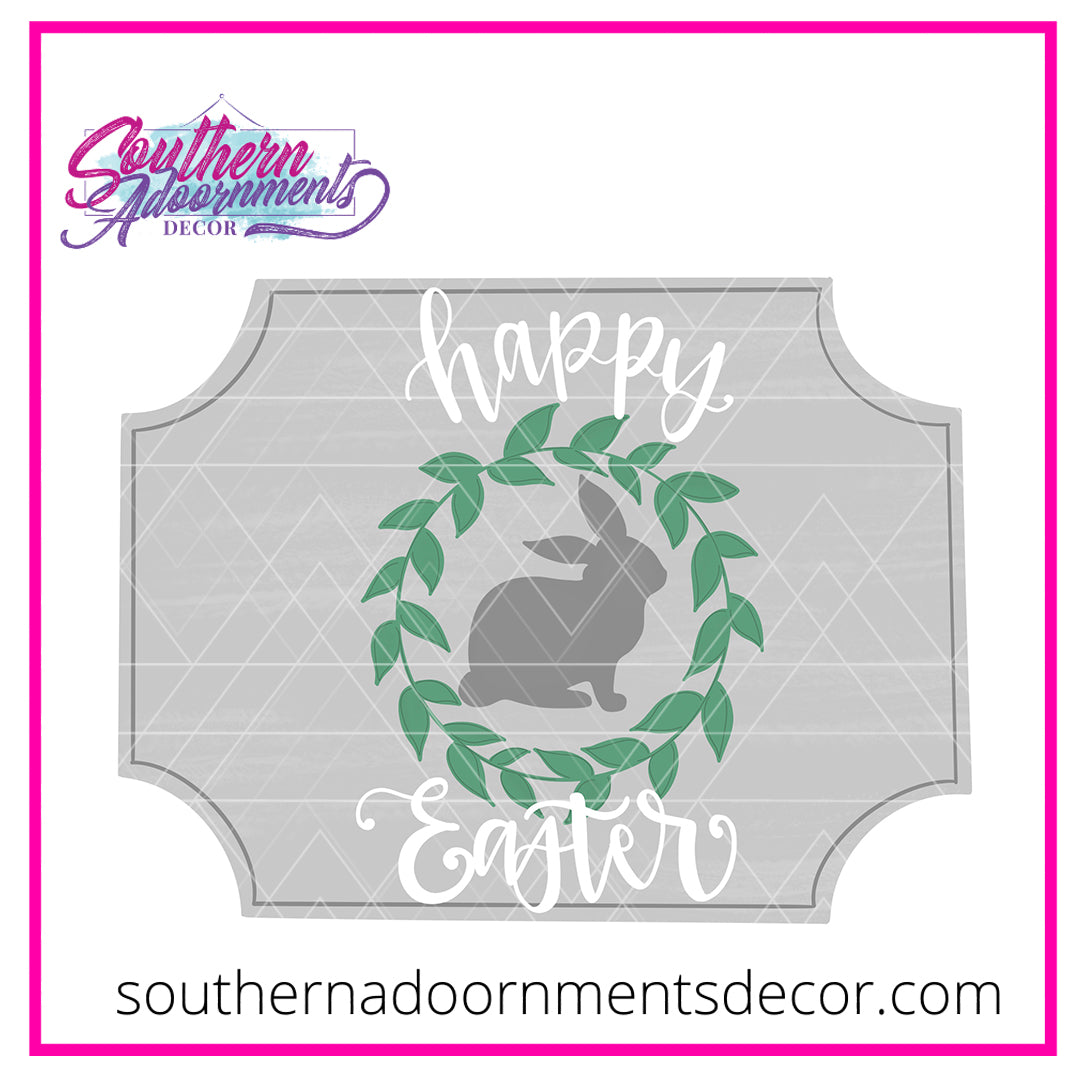 Happy Easter Ticket Blank