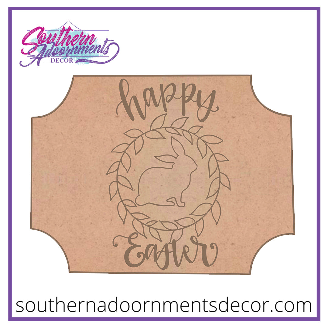 Happy Easter Ticket Blank