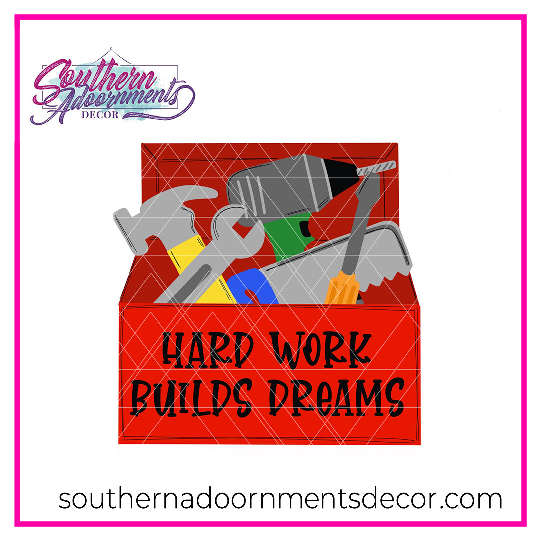 Hard Work Builds Dreams Blank