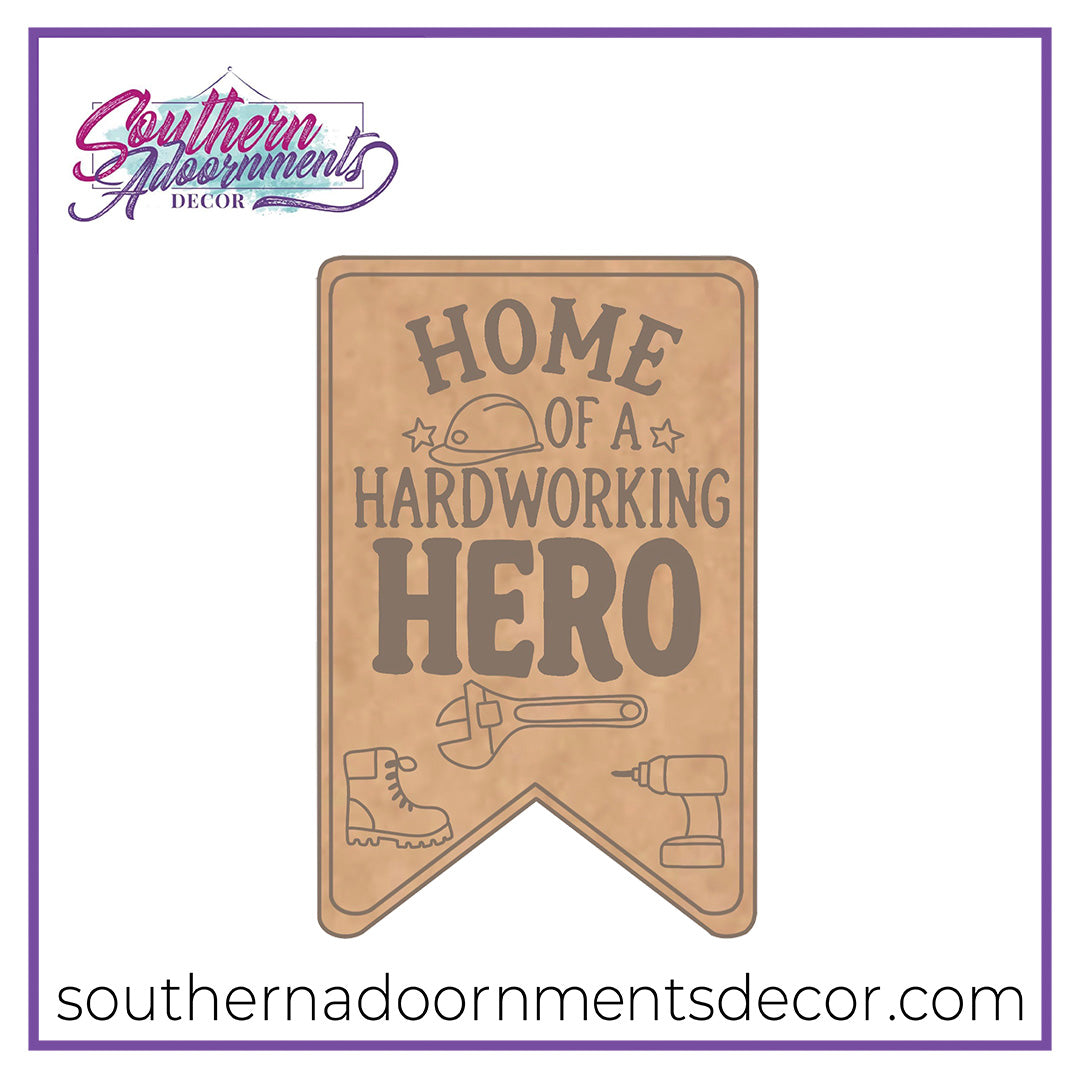 Hardworking Hero Blank