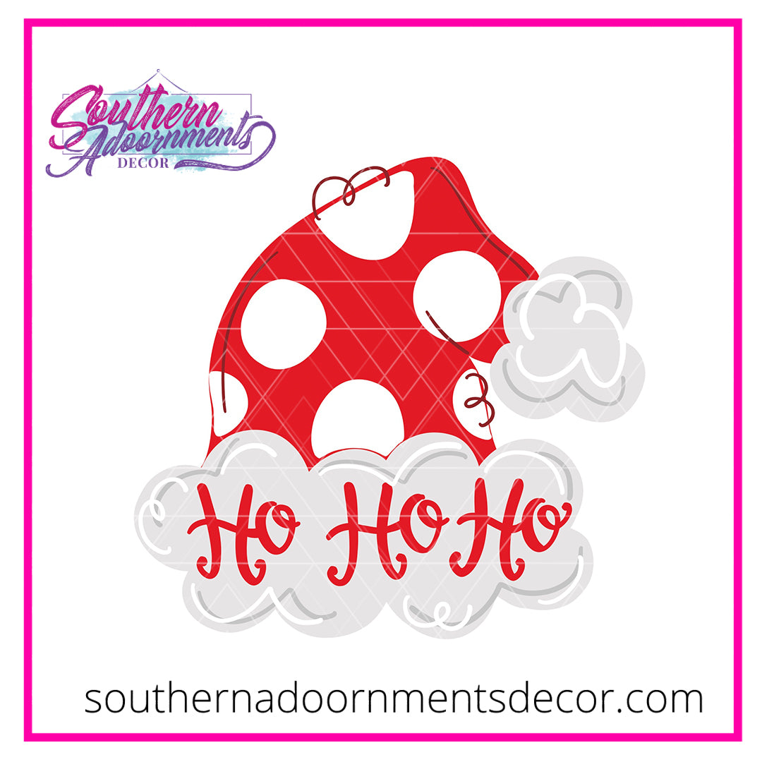 Ho Ho Ho Hat Blank