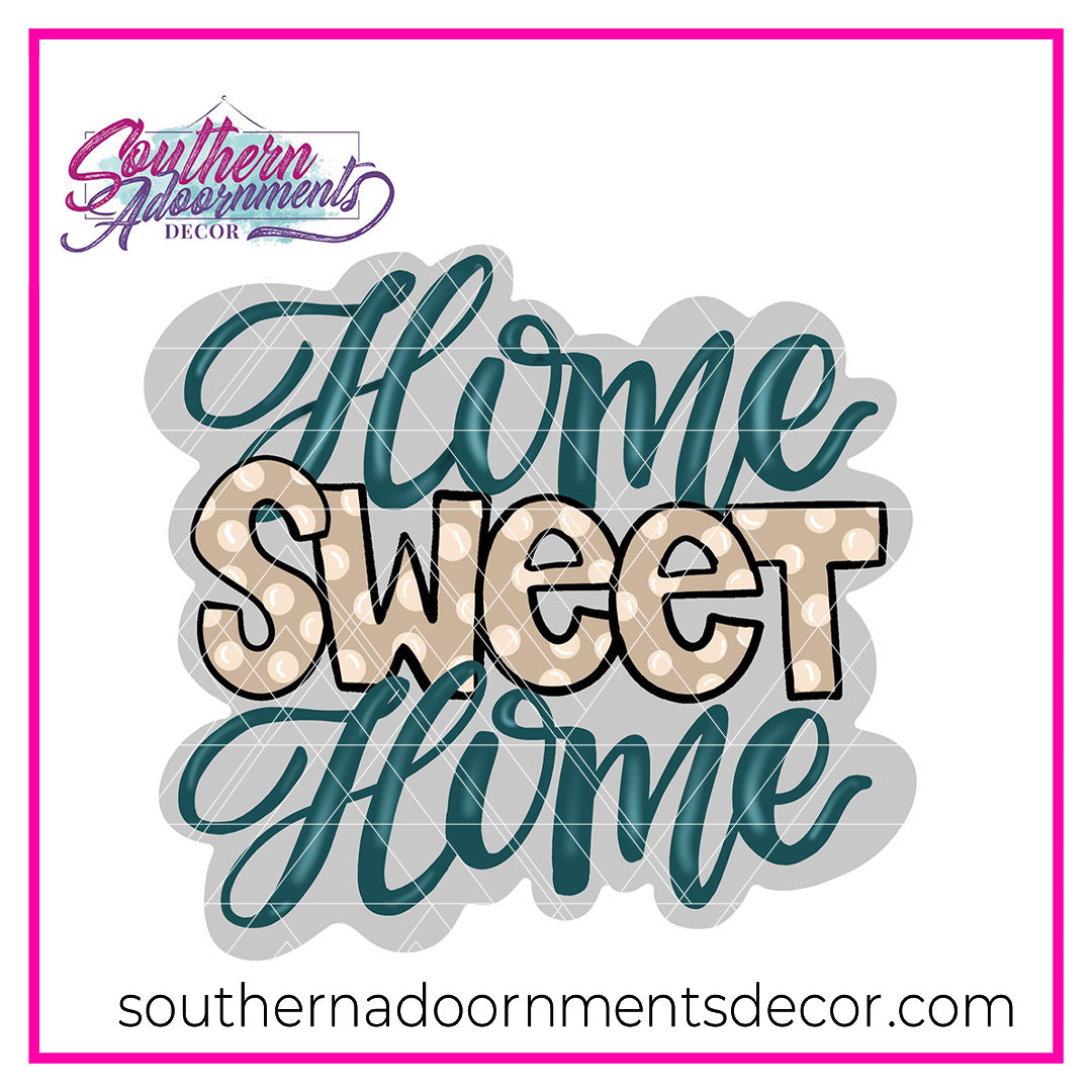 Home Sweet Home Bubble BLANK