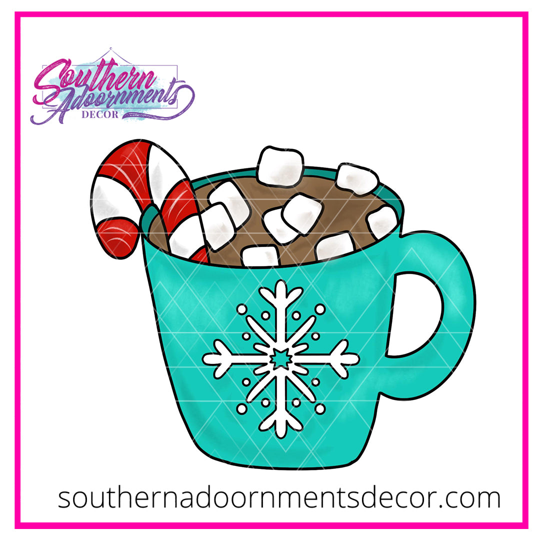Hot Chocolate Wooden Blank