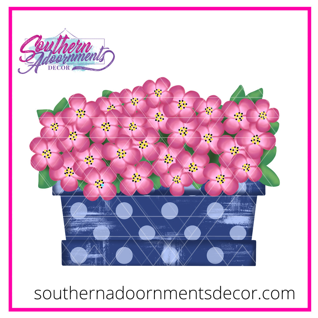 Hydrangea Planter Wooden Blank