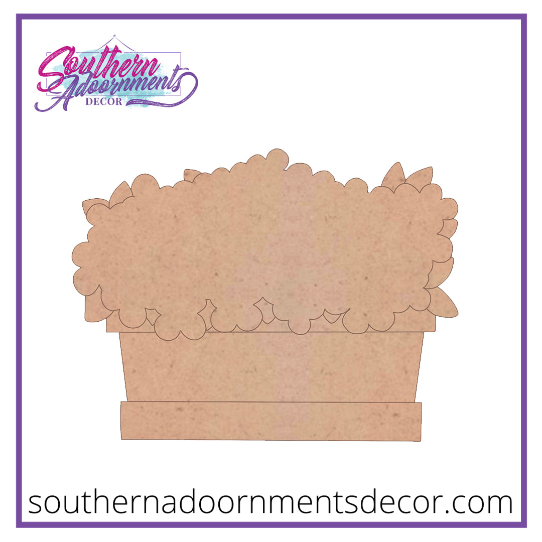 Hydrangea Planter Wooden Blank
