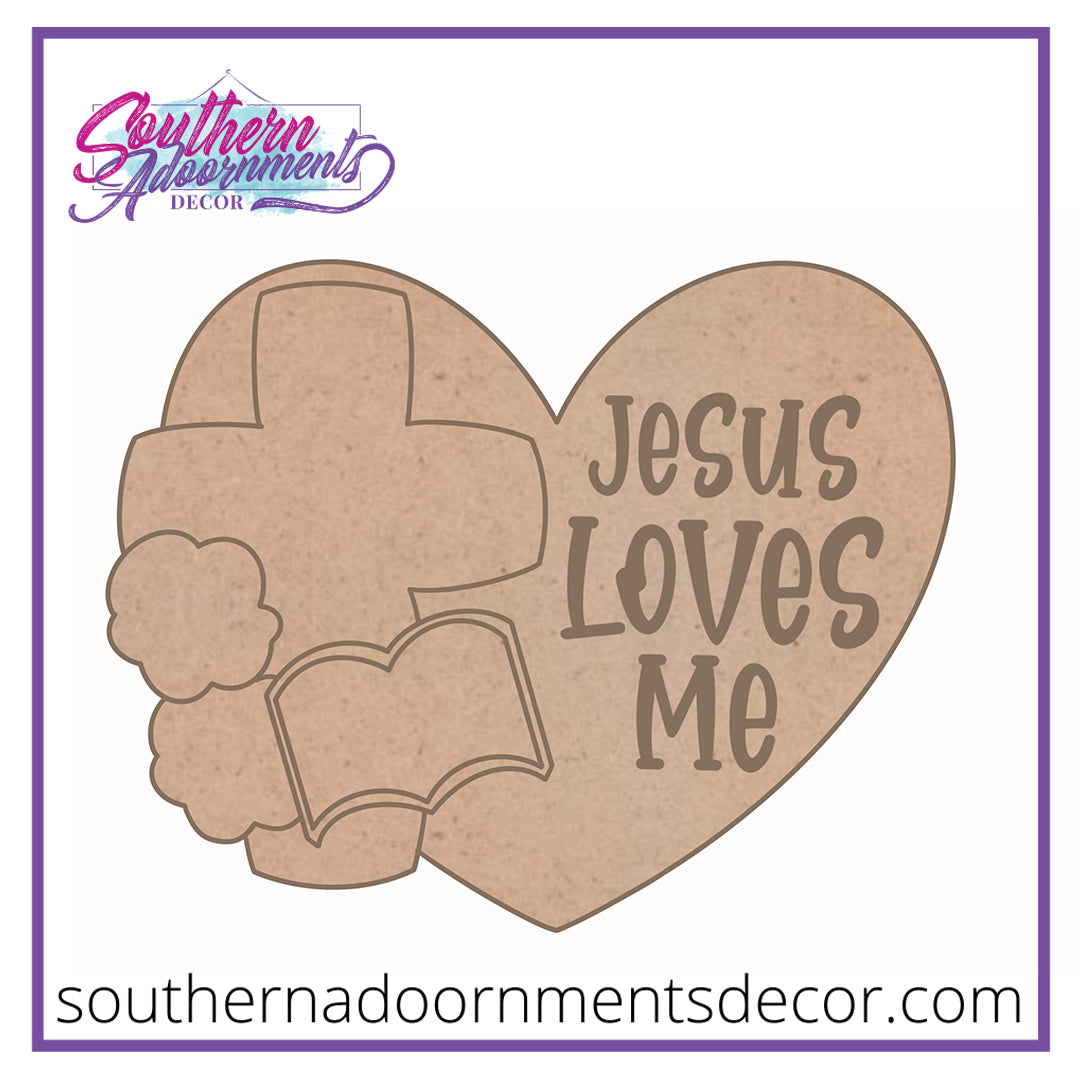 Jesus Loves Me Blank