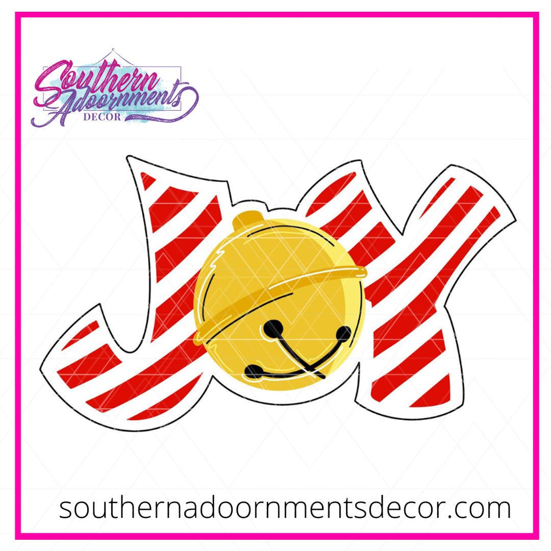 Joy Sign Ornaments Blank
