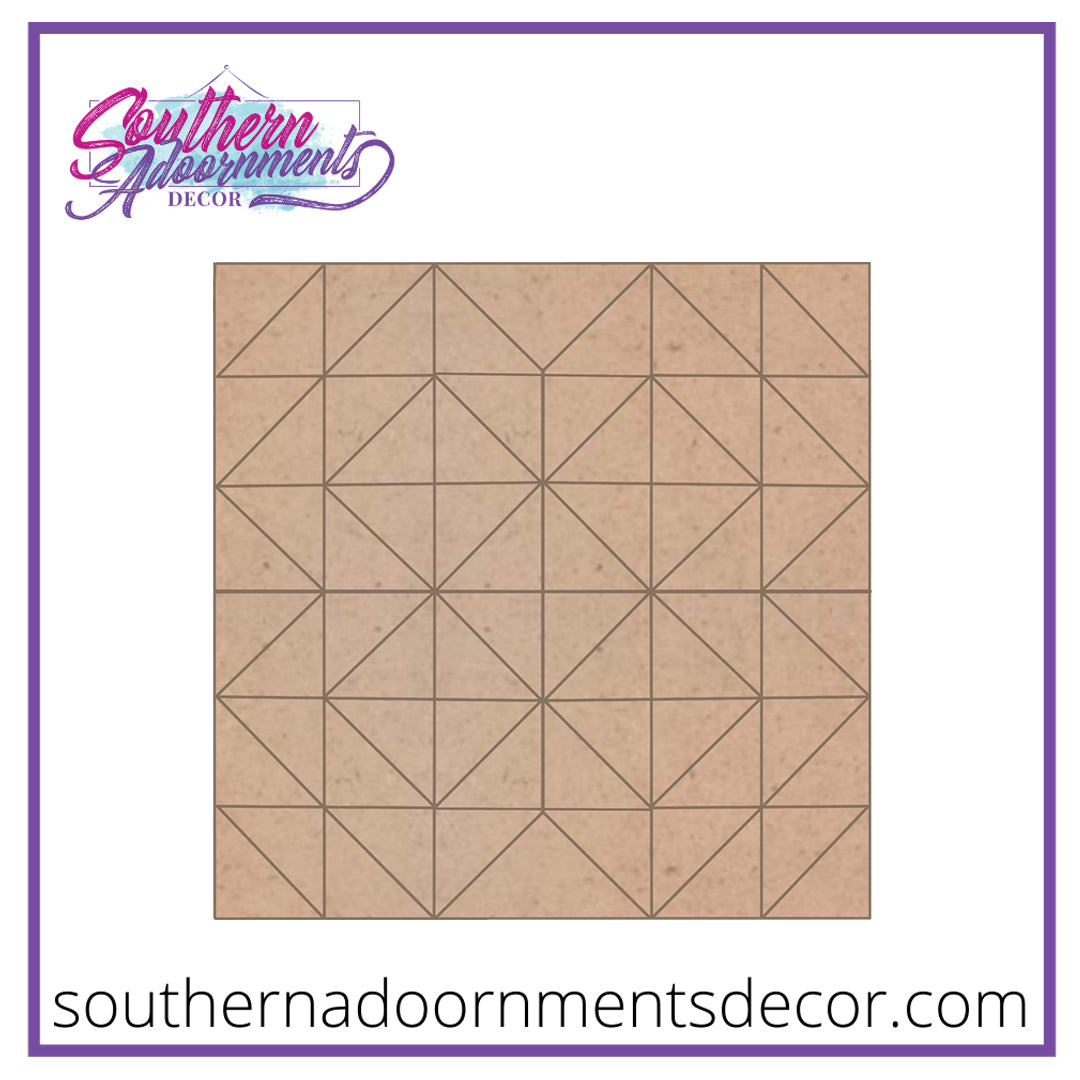 Kaleidoscope Quilt Block Blank