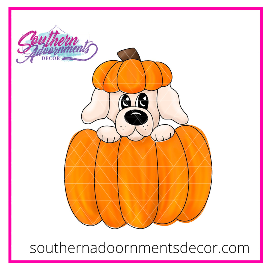 Kids Pumpkin Pup Blank