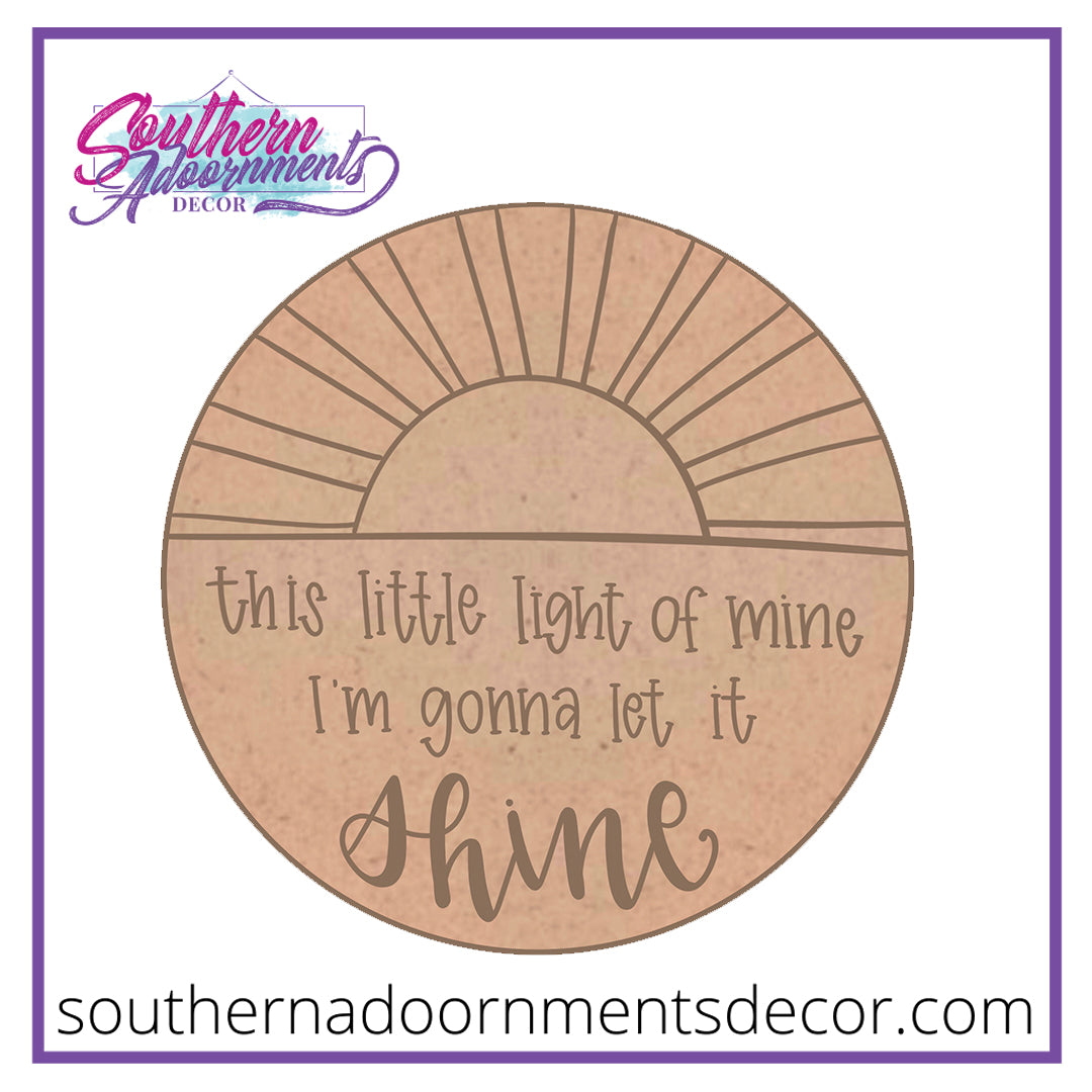 Little Light of Mine Blank
