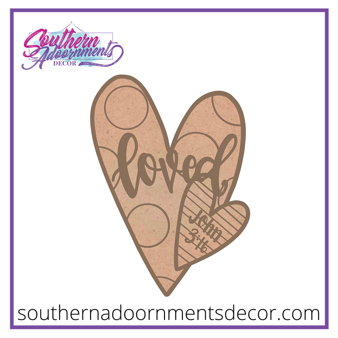 Loved Heart Blank