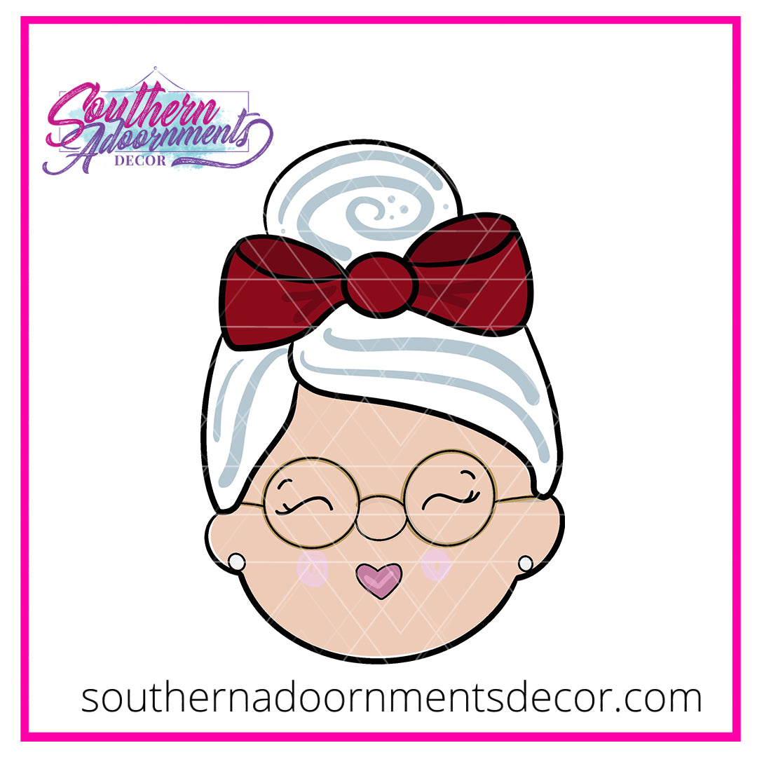 Mrs. Claus Wooden Blank