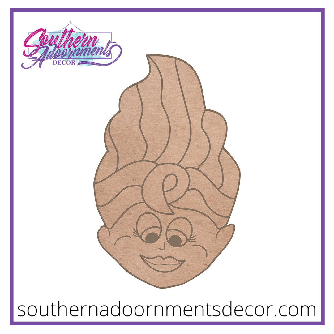 Mrs Frankenstein Wooden Blank