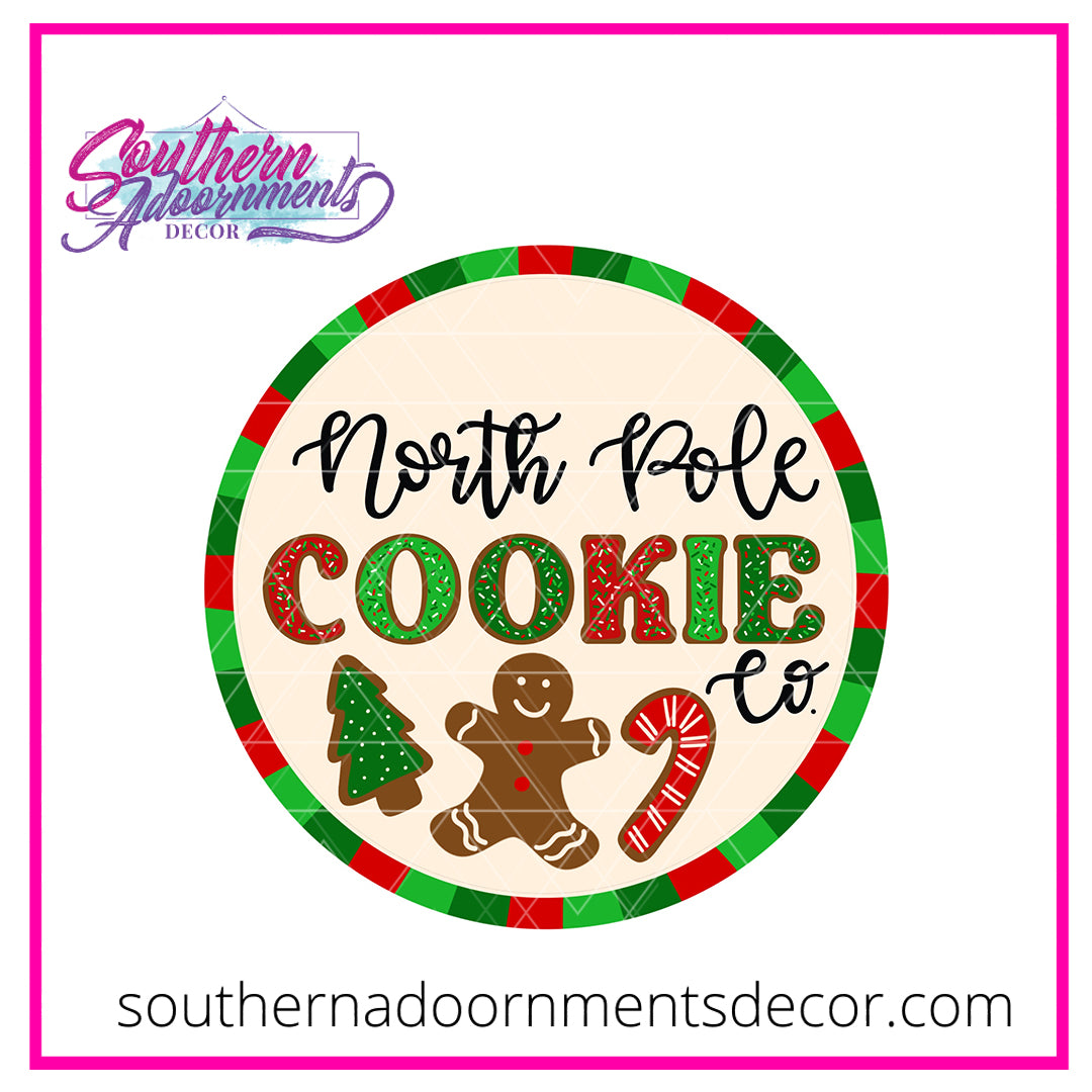 North Pole Cookie Co. Blank