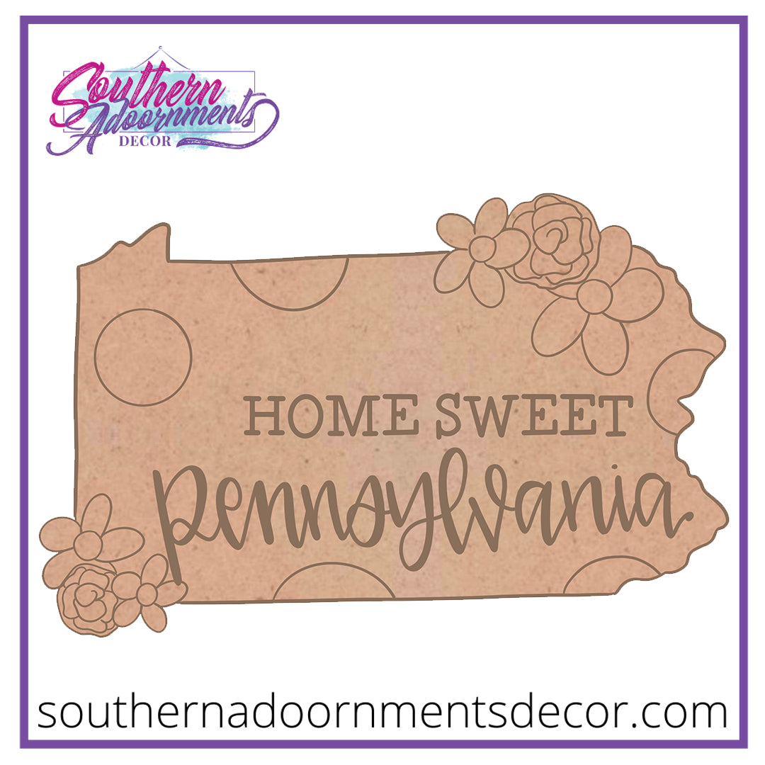 Pennsylvania State Blank